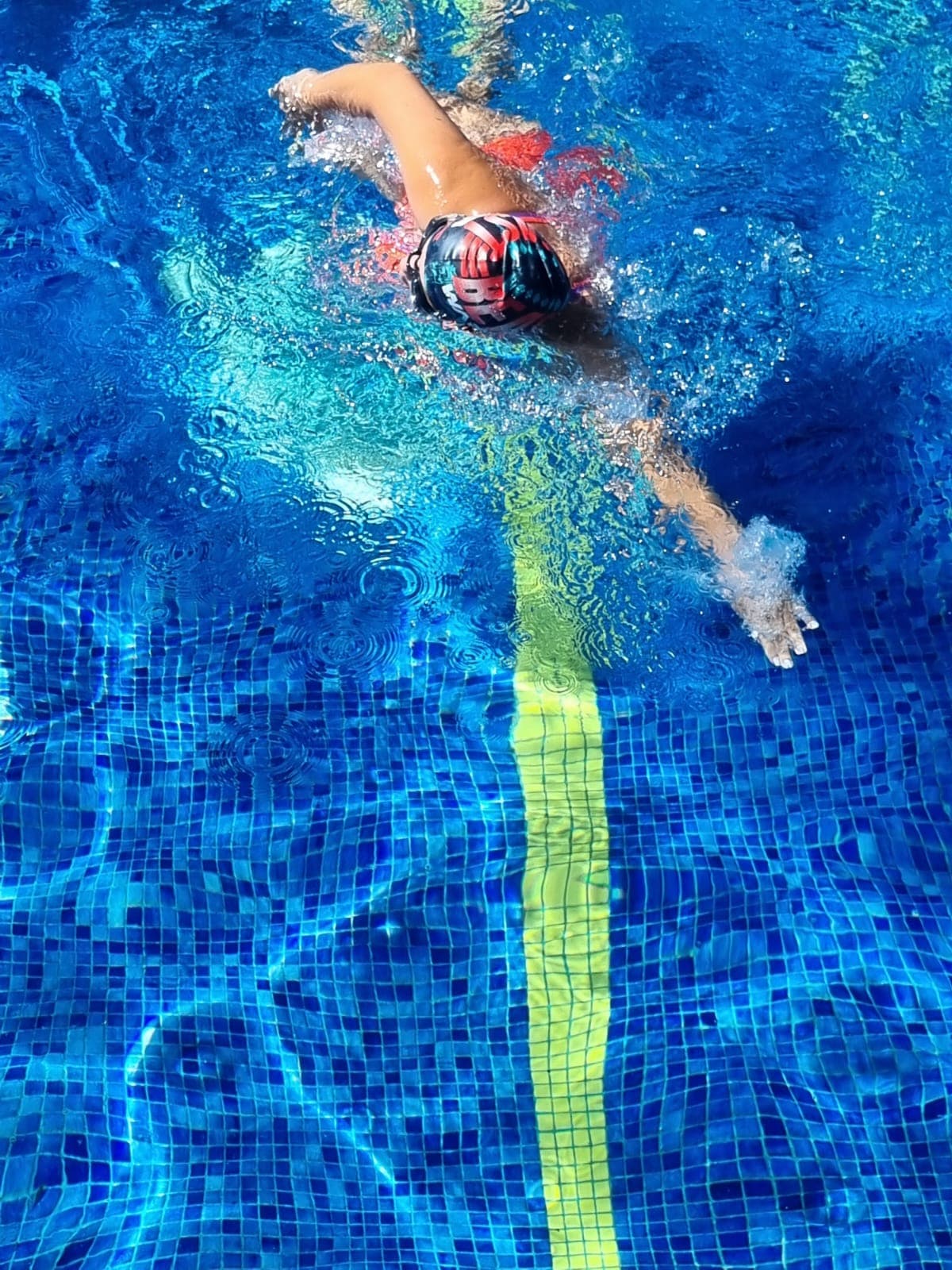 Entrenamiento de Gold Swimming con enfoque